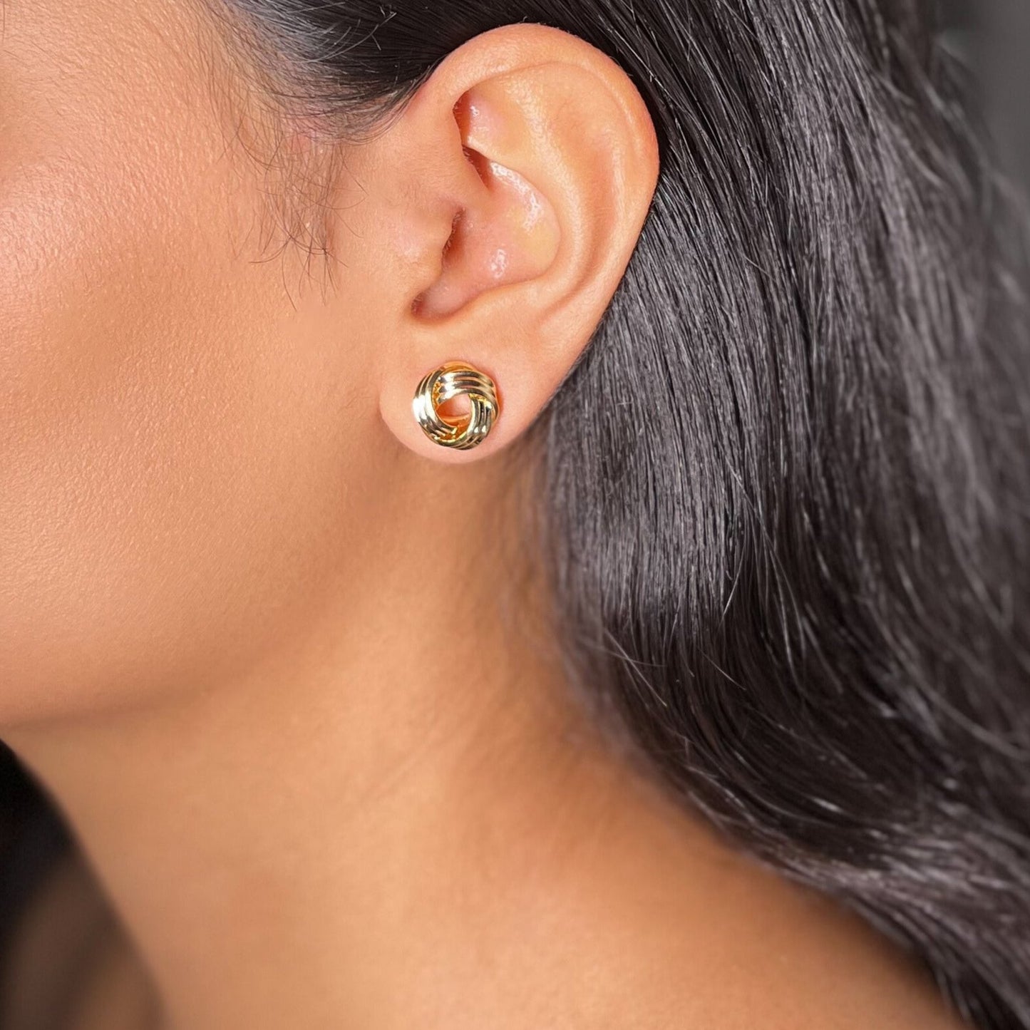 Nora Studs - 18k Gold plated