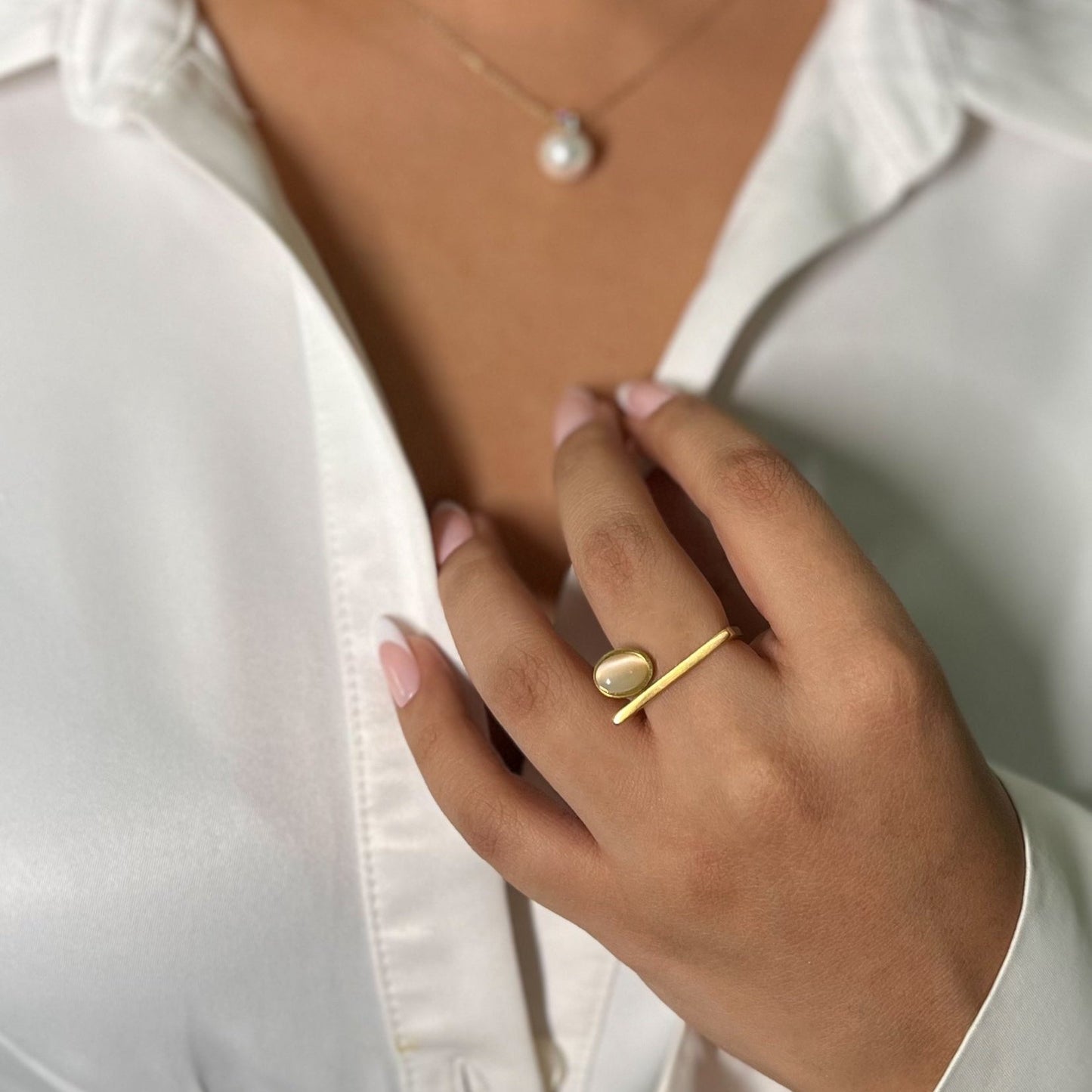 Tesa Ring - 18k Gold Plated