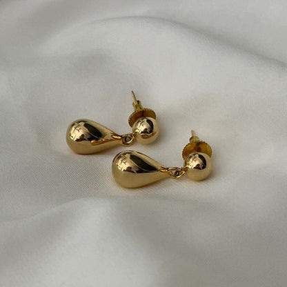 Teardrop earrings - 18k Gold Plated