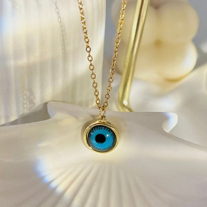 Enchanted Eye Necklace- 18k Gold Plated